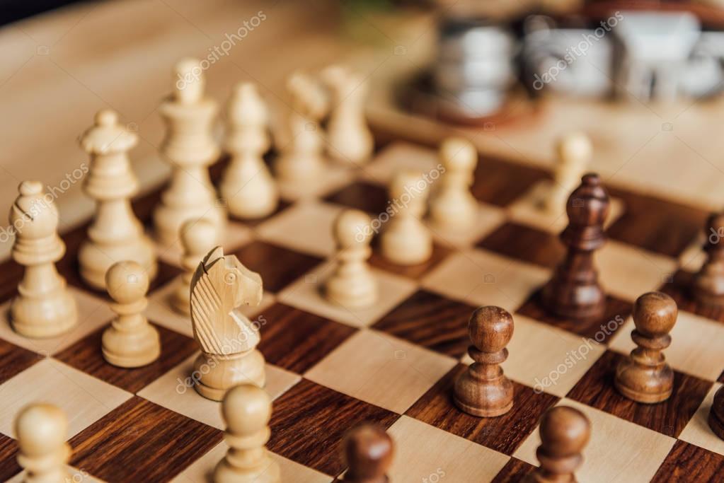 Chess openings grouped by ECO codes on screen